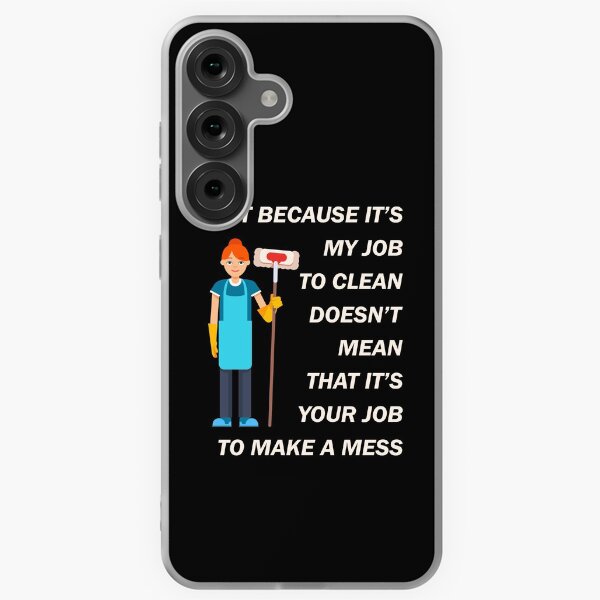 Item preview, Cleaning Lady Cleaner Janitor Custodian Funny Gift designed and sold by TastefulTees.