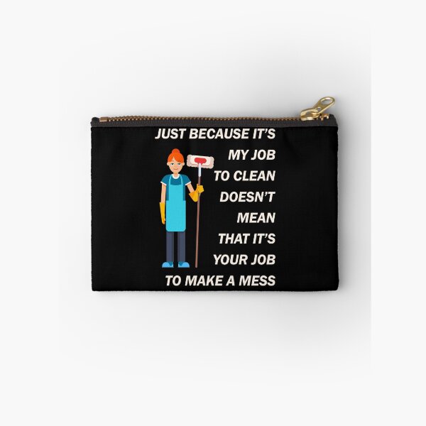 Item preview, Cleaning Lady Cleaner Janitor Custodian Funny Gift designed and sold by TastefulTees.