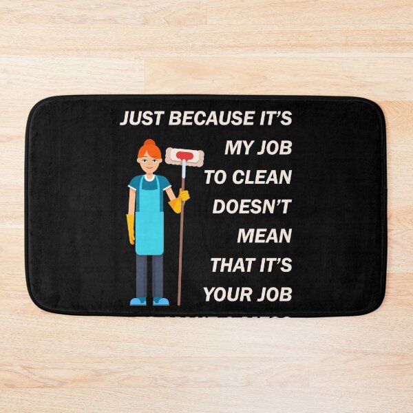 Item preview, Cleaning Lady Cleaner Janitor Custodian Funny Gift designed and sold by TastefulTees.