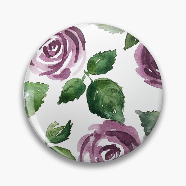 Item preview, (Right Side) Purple Roses Diptych designed and sold by EmDamArt.