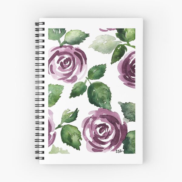 Item preview, (Right Side) Purple Roses Diptych designed and sold by EmDamArt.
