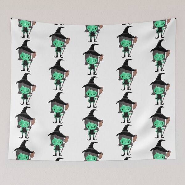 Item preview, Cute Little Green Witch  designed and sold by artsyANTcreatns.
