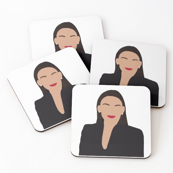 Item preview, AOC Alexandria Ocasio-Cortez designed and sold by snehajindal-art.