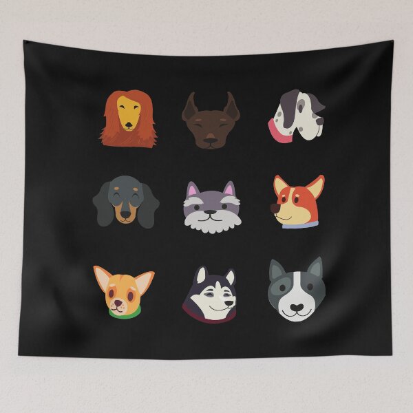 Item preview, Dogface   designed and sold by YueHeng Creates ⭐⭐⭐⭐⭐.