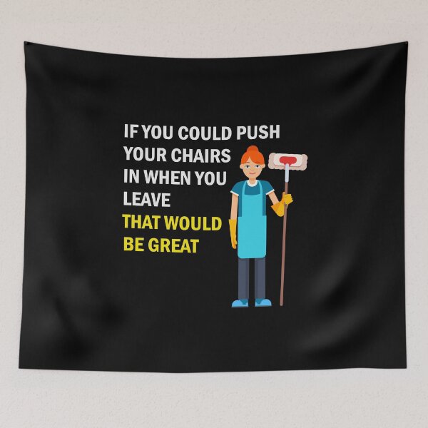 Item preview, Cleaning Lady Cleaner Janitor Custodian Funny Gift designed and sold by TastefulTees.