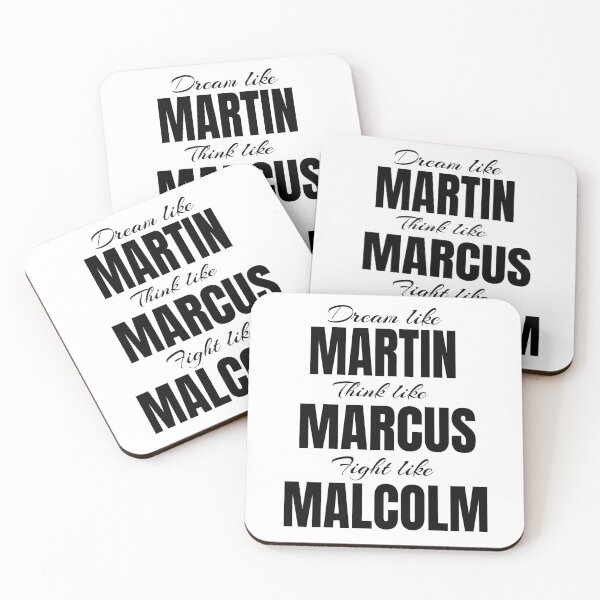 Item preview, Dream Like Martin, Think Like Marcus, Fight Like Malcolm designed and sold by MimsTees.