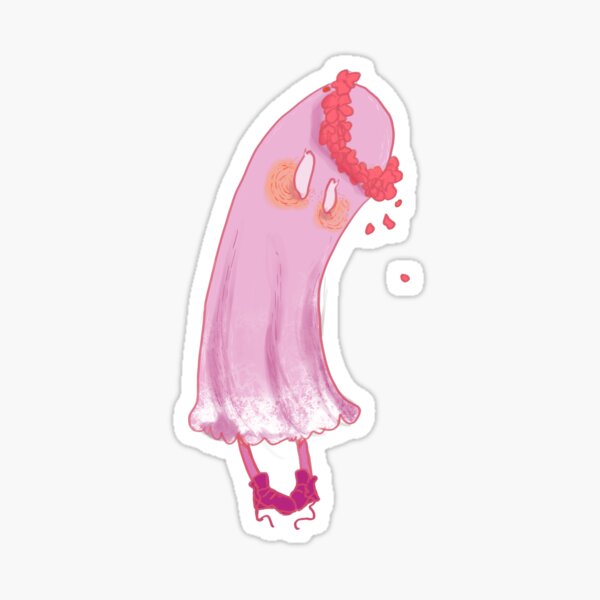 Pinky Ghost Sticker