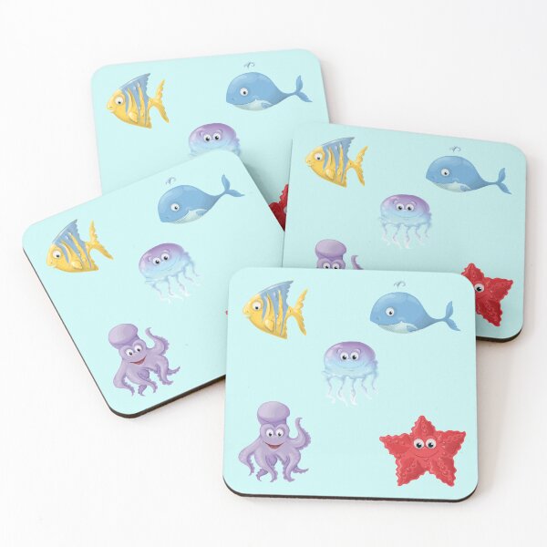 Item preview, Cheery Sea Life Sticker Pack! designed and sold by Sinfamous.