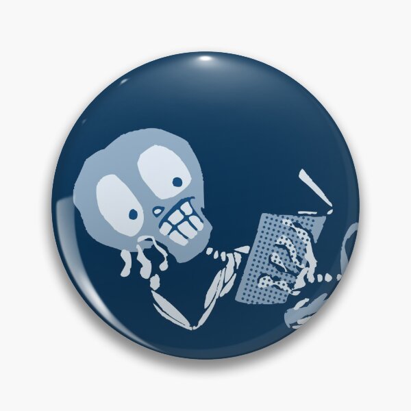 Item preview, Bothered BetsyLou Skeleton in Blue designed and sold by ArgyleImp.
