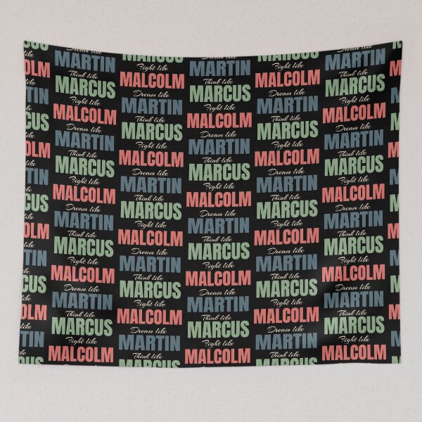 Item preview, Dream Like Martin, Think Like Marcus, Fight Like Malcolm designed and sold by MimsTees.