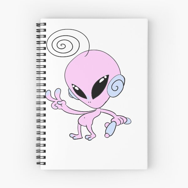 Item preview, Alien Peace (Pink and Blue) designed and sold by gross-girl99.