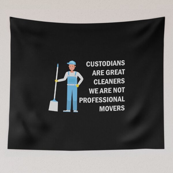 Item preview, Cleaning Lady Cleaner Janitor Custodian Funny Gift designed and sold by TastefulTees.