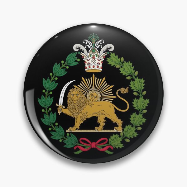 Item preview, Imperial Coat of arms of Iran. Qajar Dynasty designed and sold by ArtEntwined.