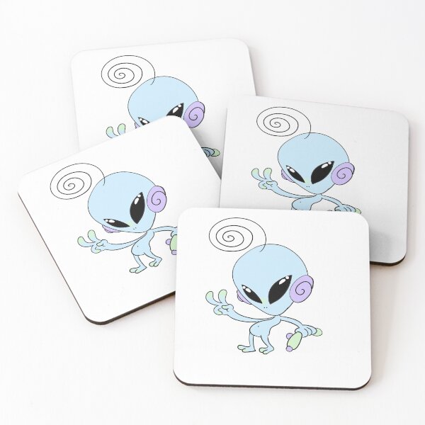 Item preview, Alien Peace (Blue Purple and Green) designed and sold by gross-girl99.