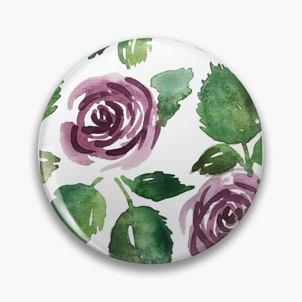 Item preview, (Left Side) Purple Roses Diptych designed and sold by EmDamArt.