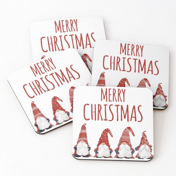 Item preview, Cute Gnomes Merry Christmas designed and sold by FiveDucklings.