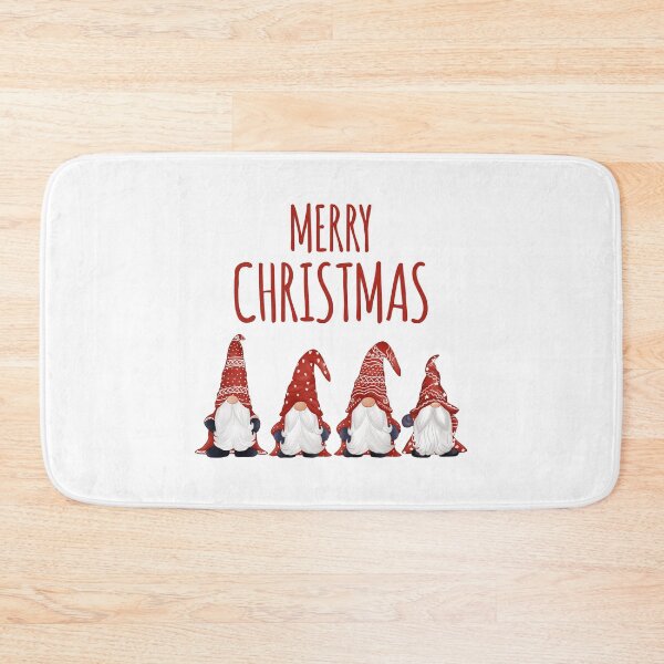 Item preview, Cute Gnomes Merry Christmas designed and sold by FiveDucklings.