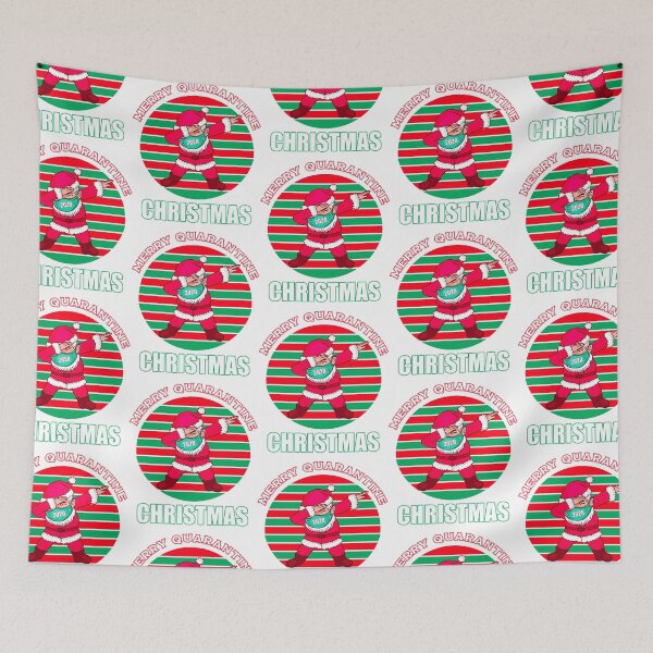 Item preview, Merry Quarantine Christmas 2020 - Santa Dabbing - Christmas In Quarantine designed and sold by MPowerTeez.
