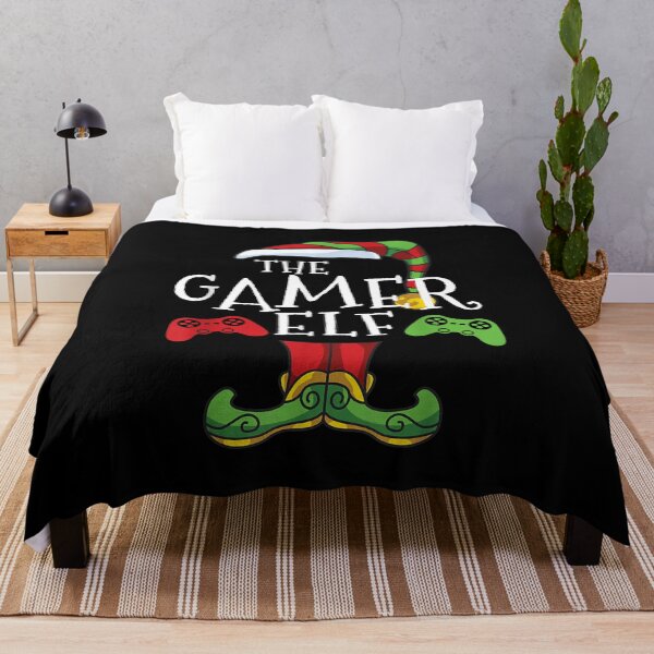 Item preview, Gamer Elf Family Matching Christmas Group Funny Gift Pajama designed and sold by JacobsRoss.