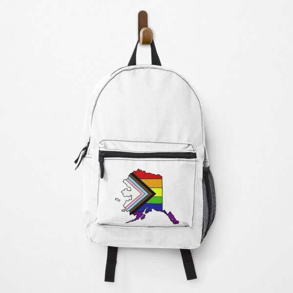 Item preview, Alaska progress pride flag designed and sold by TheUndeadDesign.