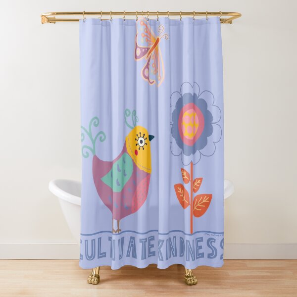 Cultivate Kindness Shower Curtain