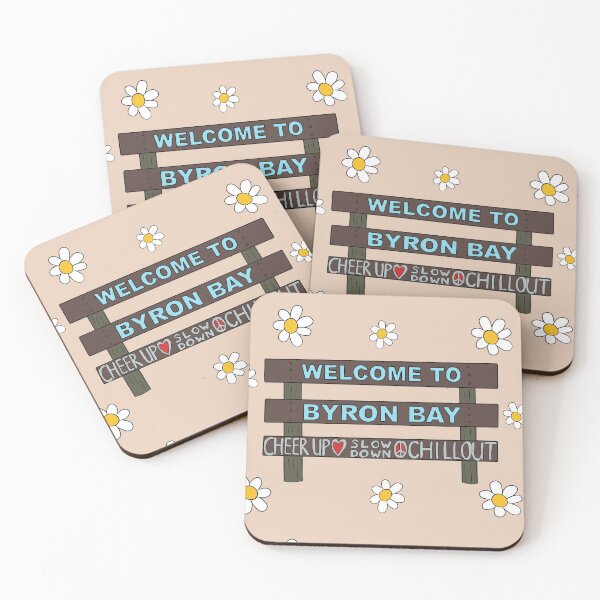 Item preview, Australian Chill Out Byron Bay Sign  designed and sold by Amelia Jacqueline.
