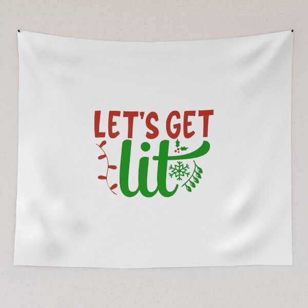Item preview, Funny Christmas, Let's Get Lit designed and sold by DigitalEffects.
