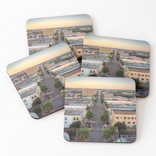 Item preview, Downtown Harlingen, TX at sundown designed and sold by Raul Cano.
