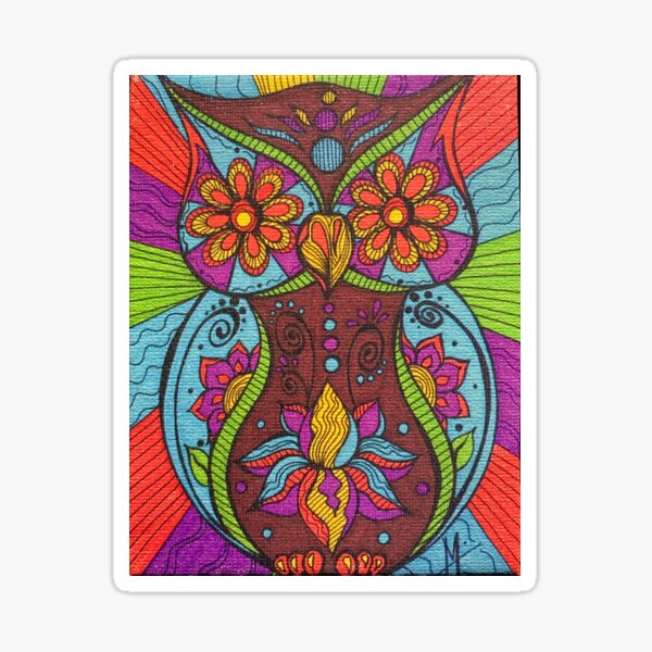 Owl-ly Sticker