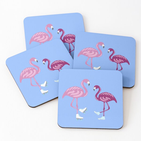 Item preview, Flamingos Flamingling designed and sold by Tilly Scribbles.