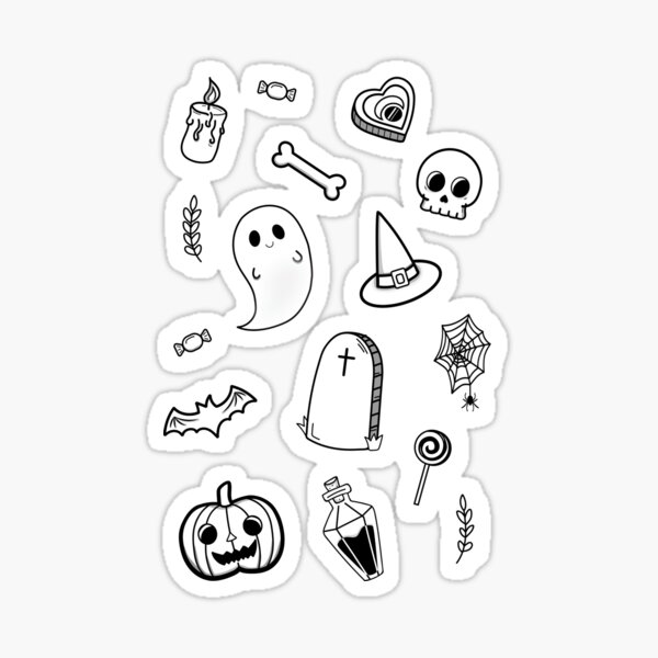 I sometimes draw — Some witchy stickers I made (mostly) for myself