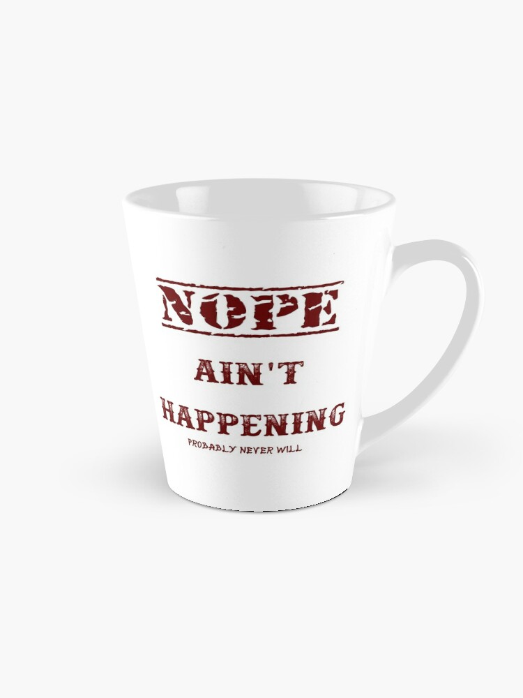 Absolutely not. Nope. Not yet. Ok, now you can speak. Mug with Color I –  Christiana Nisi