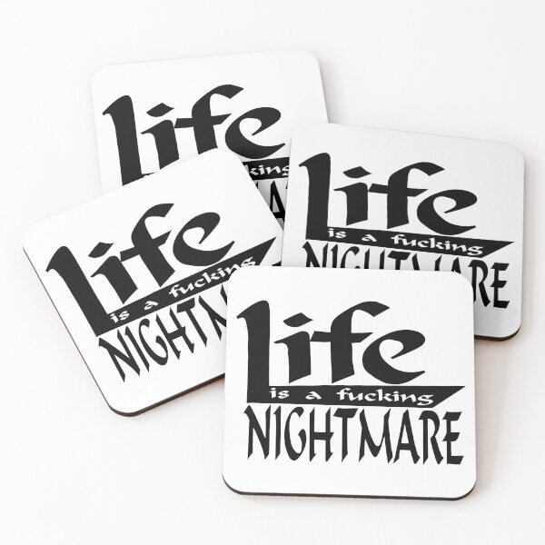 Item preview, Life is a F-ing Nightmare designed and sold by thelonely-poet.