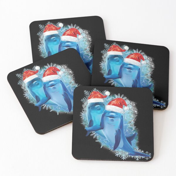 Item preview, Dolphins Santa Christmas Funny designed and sold by DavisHasari.