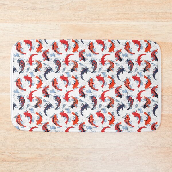 Item preview, Koi Carps Japanese Seamless Pattern designed and sold by SSK Designs.