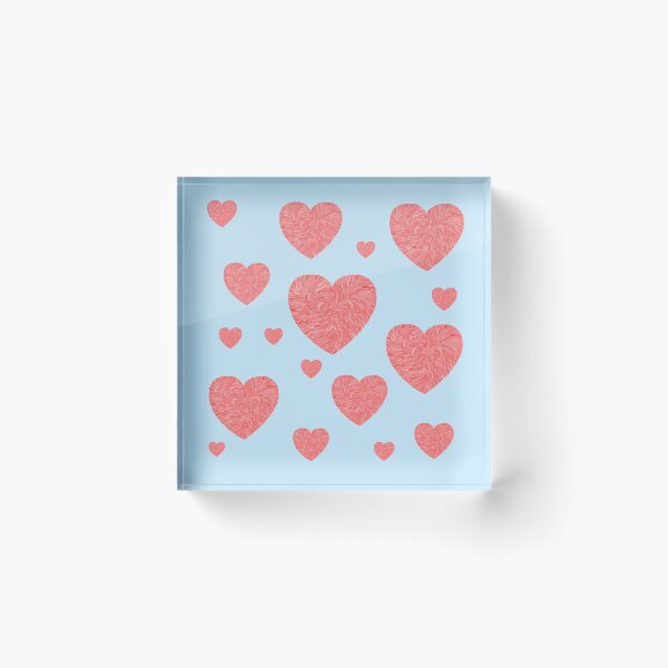 Item preview, Christmas Peppermint Hearts Pattern designed and sold by Deborah Camp.