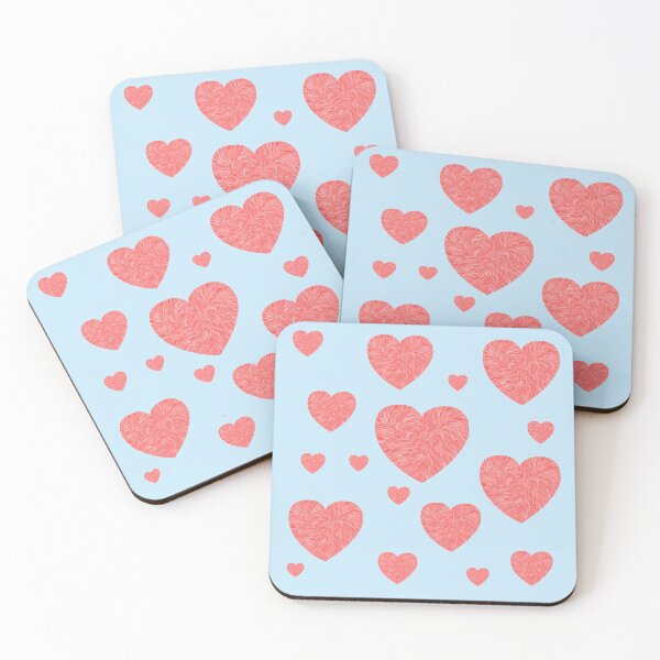 Item preview, Christmas Peppermint Hearts Pattern designed and sold by Deborah Camp.