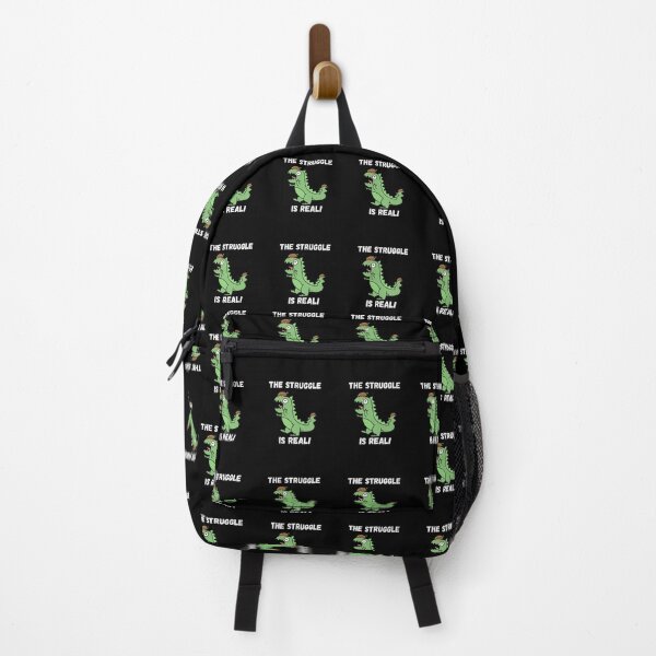 Item preview, The Struggle is Real T-Rex Dinosaur designed and sold by Yazztees.