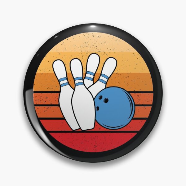 Item preview, Retro Bowling Sunset Design designed and sold by EstelleStar.