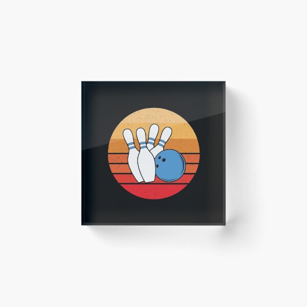 Item preview, Retro Bowling Sunset Design designed and sold by EstelleStar.