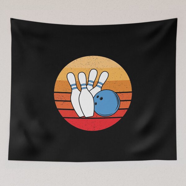 Item preview, Retro Bowling Sunset Design designed and sold by EstelleStar.