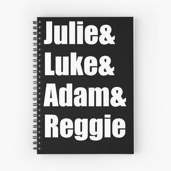 Item preview, Julie & Luke & Alex & Reggie | Julie and the Phantoms | Names List Print designed and sold by WhatThePop.