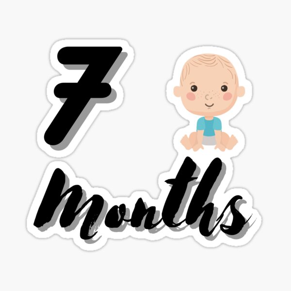 Machtigen Aankoop Vaardig Baby Clothes: 5 Months" Sticker for Sale by KSAzariah | Redbubble