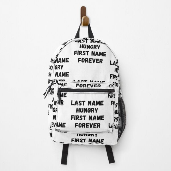 Item preview, Last name hungry first name forever designed and sold by Designhub14.