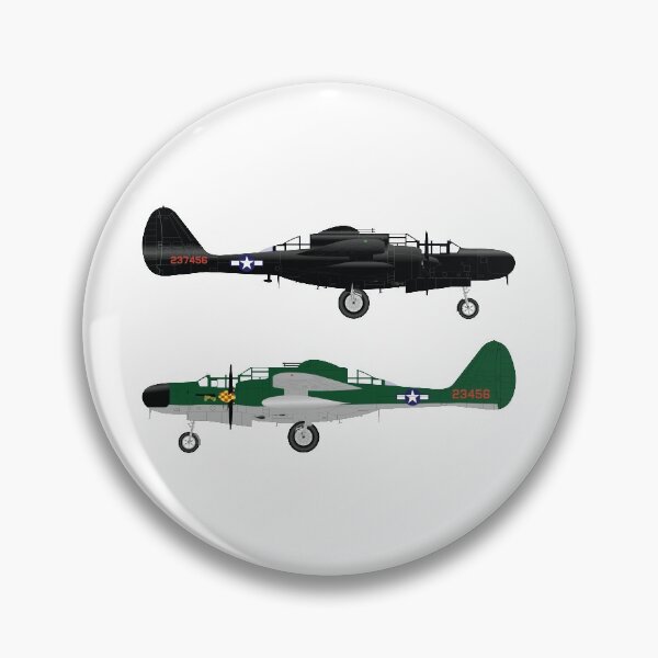 Item preview, Black widow plane designed and sold by binti163.