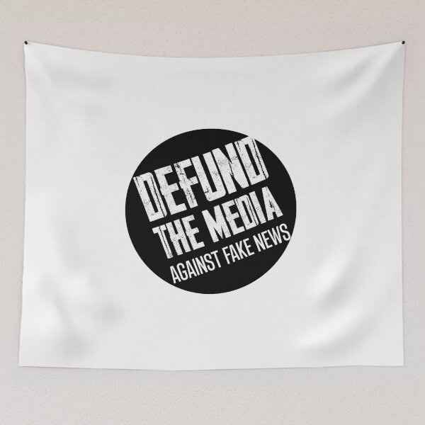 Item preview, Defund The Media T-shirts | Against fake news designed and sold by bhaktishendkar.
