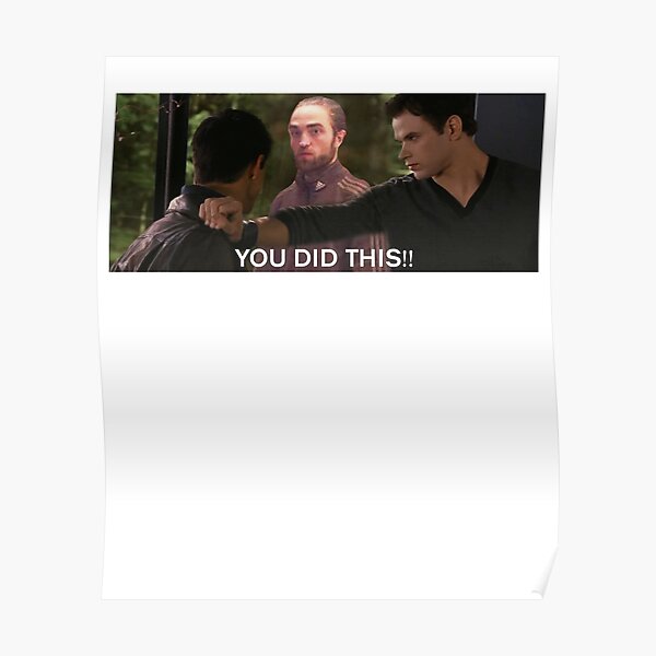Robert Patinson, Whos He? - Robert Patinson Meme - Robert Patinson Tracksuit Poster