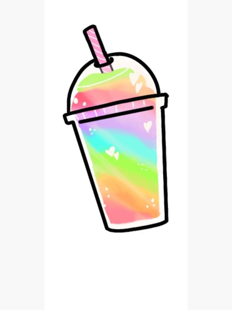 Rainbow slushy  Sticker for Sale by isabella Mika