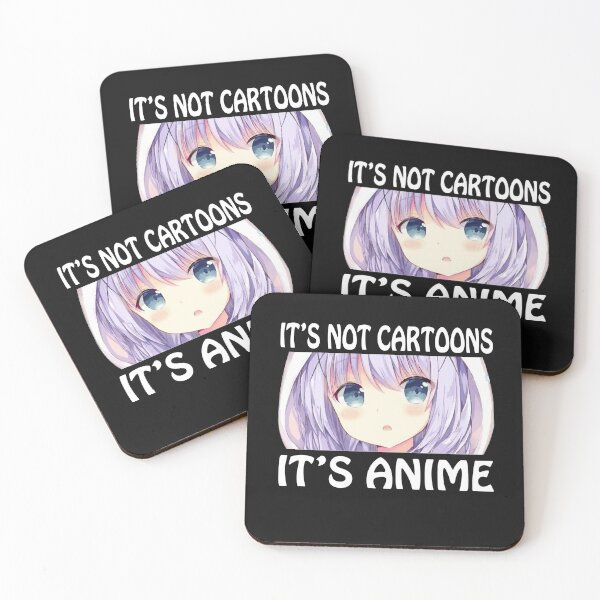 Item preview, It's Not Cartoon It's Anime designed and sold by SmithsFamily.