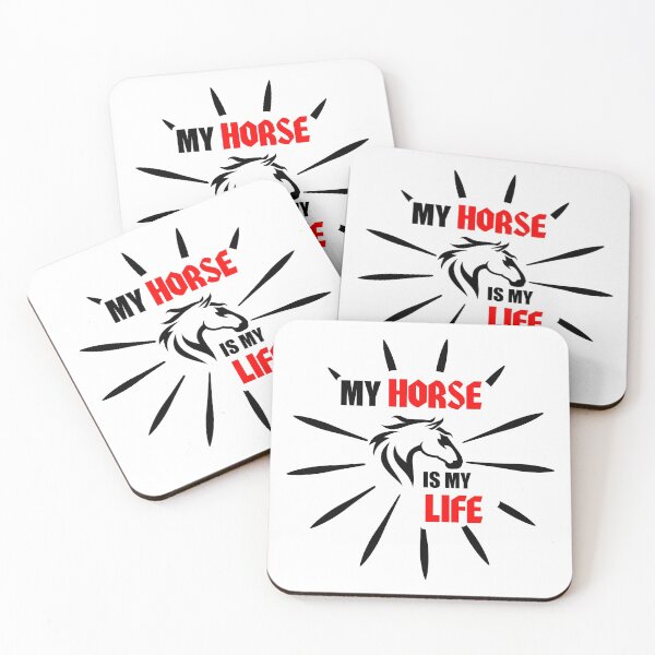 Item preview, I love my horse, my horse is my life designed and sold by Alex-Creare.